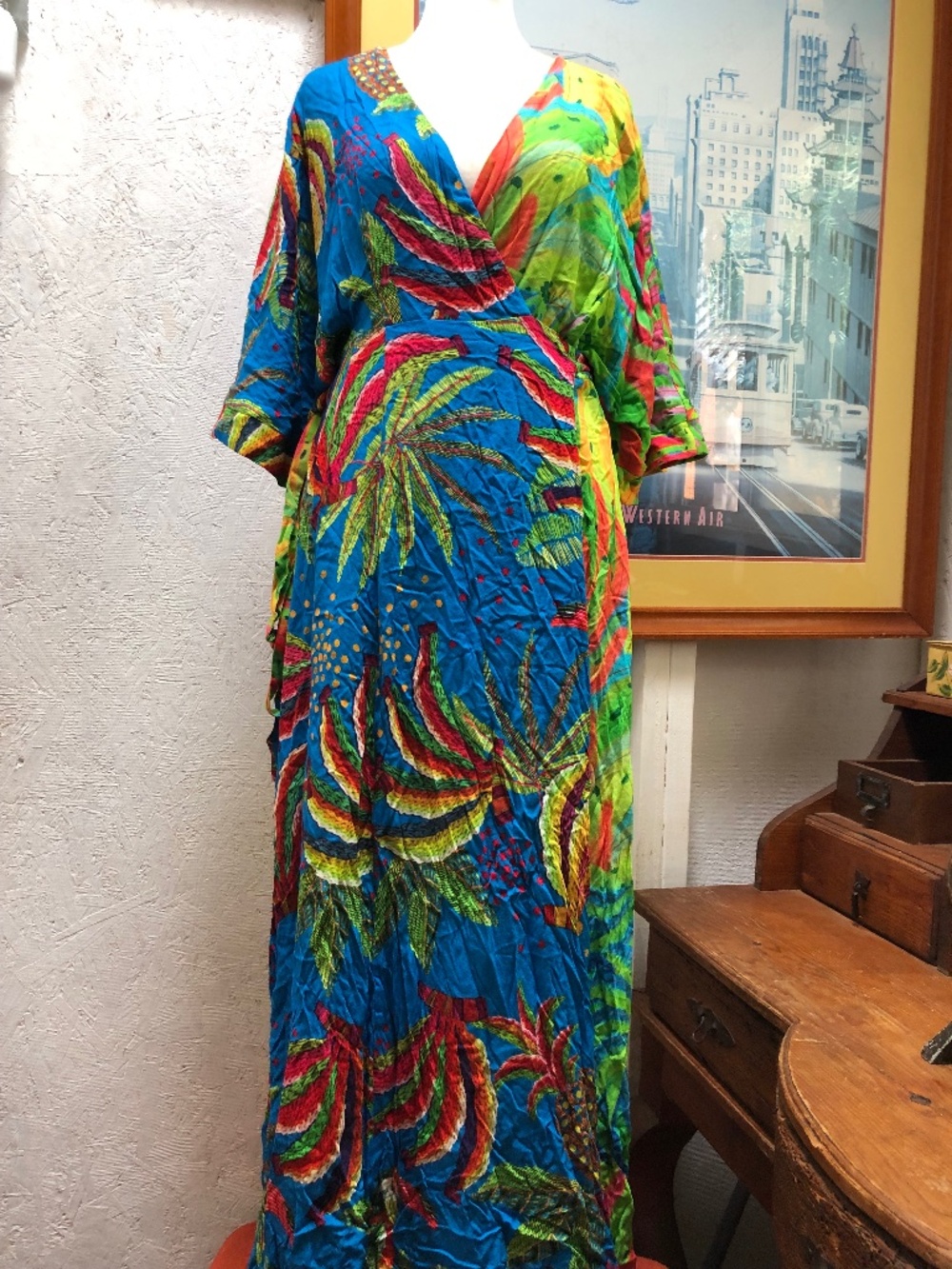 Farm Rio wrap dress